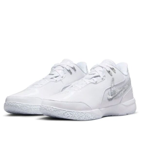 New Nike Zoom LeBron NXXT Gen AMPD 'White Silver' FJ1566-102 Men’s Size 13 - Picture 3 of 7